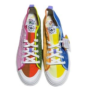 Adidas Nizza Pride 🌈 colorful canvas sneaker shoe love unites